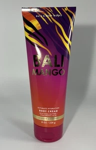 Bath & Body Works BALI MANGO Ultimate Hydration Body Cream 8oz NEW - Picture 1 of 3