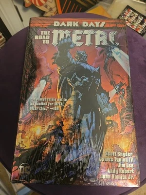 Dark Days the Road to Metal de Scott Snyder tapa dura 2018 sellado de fábrica Foto 1 de 2