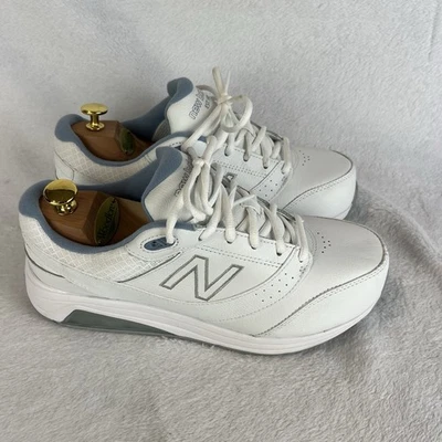 New Balance Mujer 928 V3 WW928WB3 Blanco Zapatos Informales Tenis Talla 9.5 4E Ancho Foto 1 de 4