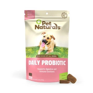 Pet Naturals Daily Probiotic for Dogs, Duck Flavor, 160 Chews - 120M CFUs Pre - Picture 1 of 6