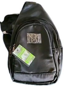 Bandolera badgley mischka (unisex) nueva con etiquetas cuero vegano precio de venta sugerido por el fabricante 79,00 USD - Imagen 1 de 7