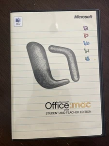 Microsoft Office 2004 for Mac - Student and Teacher Edition w/ 3 Product Keys - Zdjęcie 1 z 2