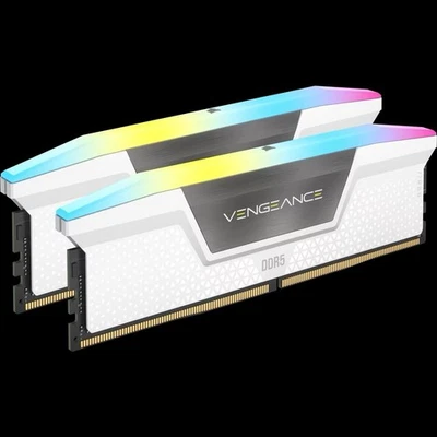 CORSAIR - VENGEANCE RGB 32GB (2x16GB) DDR5 6000MHz C36 UDIMM Desktop Memory - - Image 1 of 4