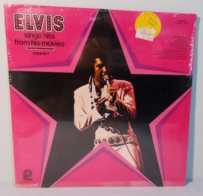 Elvis Sings Hits From His Movies Vol. 1 FACTORY SEALED Vinyl LP - Image 1 of 2