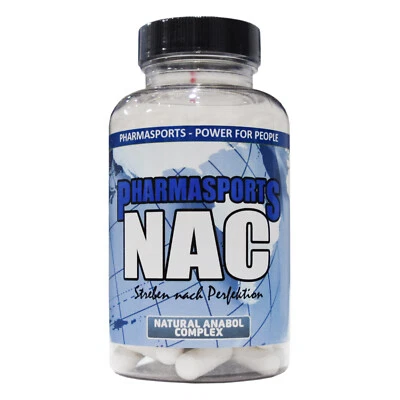 PHARMASPORTS Natural Anabol Maca + Avena Sativa + Zink hochdosiert 90 Kapseln Complex