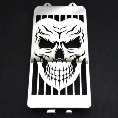 "Skull" Radiator Cover Bezel Grille Guard For Honda VTX 1300 C/R/S/T 2003-2009 Foto 1 de 4