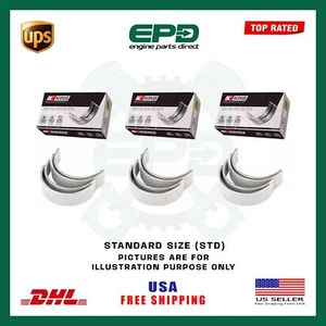 N55 Big End Connecting Rod Bearings For BMW 320i 335i N54B30 N55B30 King CR222SV - Picture 1 of 1