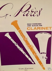 G. Pares Daily Exercises and Scales for Clarinet - Picture 1 of 2
