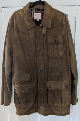 Brooks Brothers Suede Field Coat Size XL - Image 1 of 4