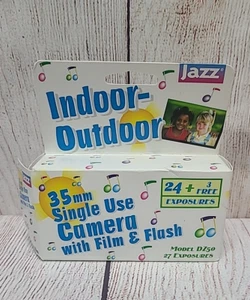 Cámara Jazz interior exterior 35 mm de un solo uso 27 exposiciones caducidad 12/2008 - Imagen 1 de 7