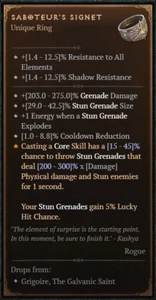 DIABLO 4🔥NUOVA STAGIONE🔥Oggetti unici Sigillo del sabotatore - Foto 1 di 1