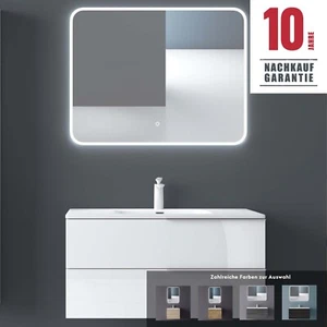 Badmöbel Set hängend Mineralguss Waschtisch mit Unterschrank  60cm 90 cm NEU !!! - Bild 1 von 14