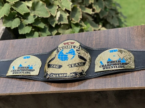 WCW Cruiser weight world tagteam champion championship belt adult Cover