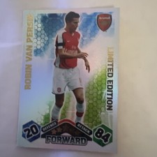 MATCH ATTAX-2009/2010 ROBIN VAN PERSIE-LIMITED EDITION 09/10