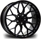 Alloy Wheels 22" Riviera RF108 Black Gloss For Audi S7 [4K8] 19-22