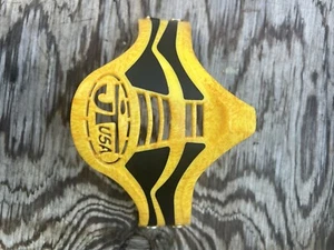 Vintage JT Racing USA Motocross Chin Guard Yellow/black Old School BMX - Bild 1 von 5