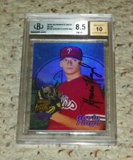 2002 Bowman's Best - Gavin Floyd / Philadelphia Phillies Rookie Autograph #130