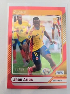 Jhon Arias Rookie Red 89/99 2024-25 Panini Donruss Soccer - Picture 1 of 2