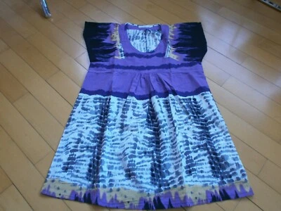 Designer See U Soon Damen Top Tunika Bluse grau lila Größe S 38 - Bild 1 von 4