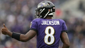 LAMAR JACKSON BALTIMORE RAVENS MVP - NFL SUPERSTAR - 4x6 Glossy Printed Photo - Picture 1 of 1