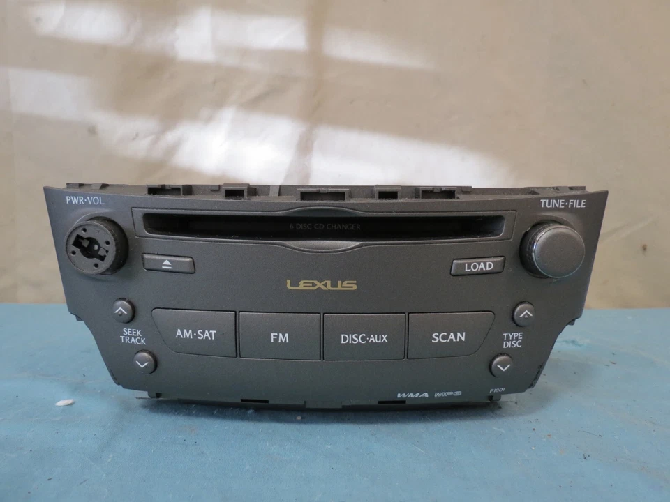 ✅ 06 07 08 Lexus is250 is350 AM FM SAT AUX Radio Reproductor de CD PIONERO 86120-53320 Foto 1 de 4