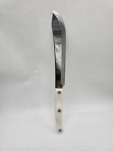 CUTCO 1722 KL 8 inch Butcher Knife Pearl White - Picture 1 of 10