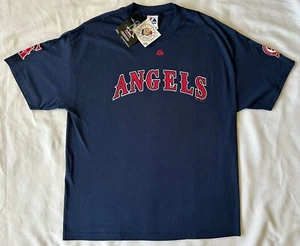 Majestic Vernon Wells Los Angeles Angels MLB 50 Years T-Shirt - Size XL - New!! - Picture 1 of 7