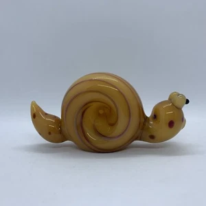 Snail Glass Art Pipe - Tobacco (New/Unbranded) - Picture 1 of 10