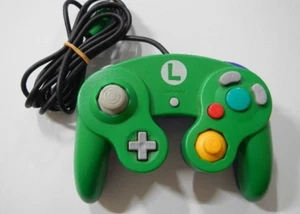 Nintendo GameCube GC Controller White Silver Orange Emerald Club Mario Red Green - Picture 1 of 19