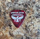 PRIMAL FEAR - ALEX BEYRODT 2012 Unbreakable Tour Issued Guitar Pick Red Marble