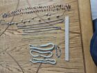 Jewelry Chains Vintage Pearls Stones Necklaces And Bracelet Costume Lot Of 11 