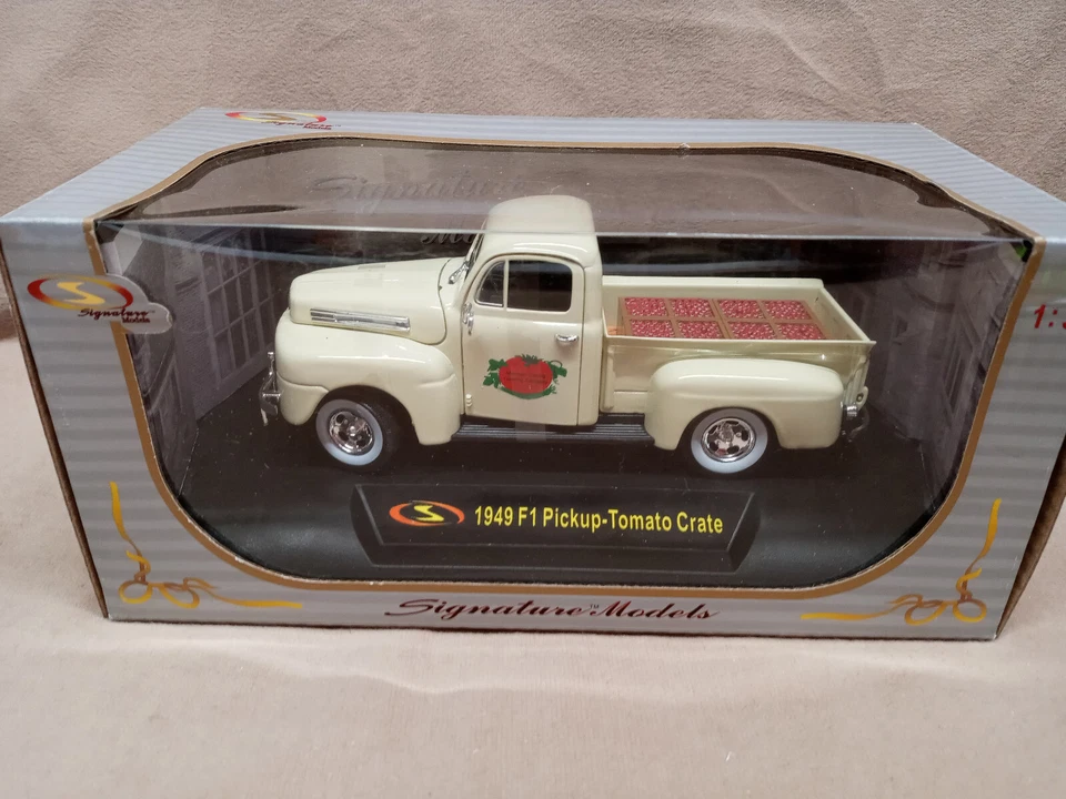 Signature # 32388 Model Car 1/32 - 1949 F1 Pickup Tomato Crate - Image 1 of 1