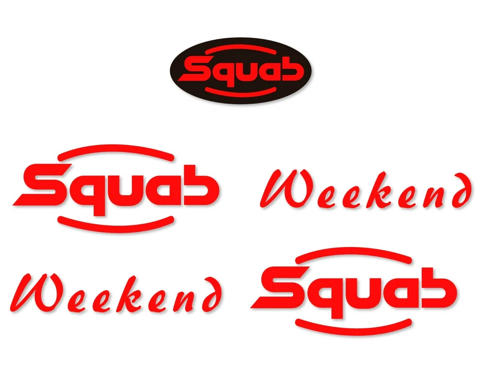 STAR SAM® kit autocollant moto Peugeot squab Weekend Motorbike stickers Adhesifs