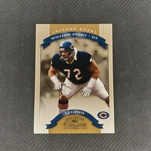 2002 Donruss Classics Legend /1000 William Perry #143 Fridge Chicago Bears SP