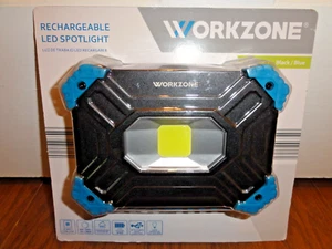 Workzone rechargeable LED spotlight lithium ion battery up to 2000 lumen - Picture 1 of 11