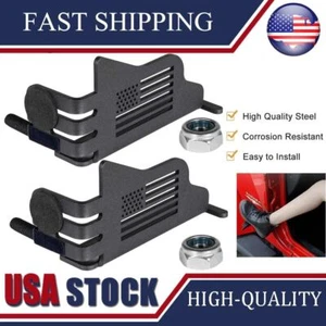 Car Door Hinge Steps Foot Climb Pedal For Jeep Wrangler JK 2007-2017 Accessories - Picture 1 of 12
