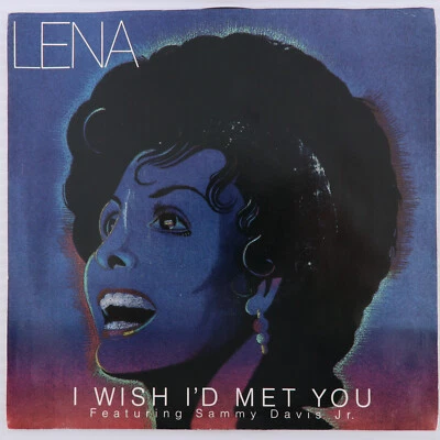 Lena Horne / Sammy Davis Jr. – I Wish I'd Met You -1988 45 rpm 7" Record TC 7301 - Image 1 of 4
