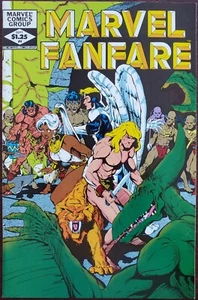 Marvel Fanfare #4 NM 9.2 (Marvel 1982) ~ X-Men ~ Kazar✨ - Picture 1 of 2