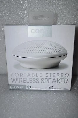 Altavoz inalámbrico estéreo recargable portátil Coby Bluetooth Foto 1 de 2