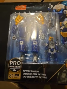 NEW Mega Construx Pro Builders Halo Blue Skyfire Exosuit - Picture 1 of 1