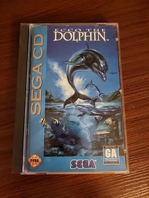 Ecco The Dolphin (CIB W/Registration Card) - Sega CD, Works, Fast Shipping!