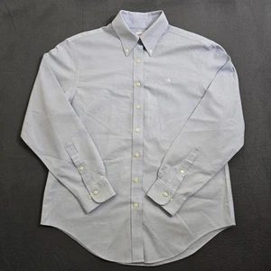 Brooks Brothers Women 12 Classic Fit Blue Non-Iron Long Sleeve Button Down Shirt - Picture 1 of 12