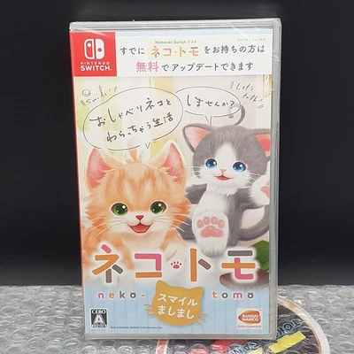 Neko Tomo: Smile Mashimashi Nintendo Switch Japan Game Neuf/NewSealed Cats-Chats - Photo 1/4