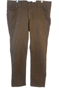 Lucky Brand 410 Athletic Slim Stretch Sateen Jeans Mens 40x323 Brown 7M13003 NEW - Picture 1 of 12