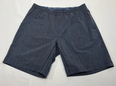 Rhone Shorts Men's L Mako Ripstop Blue MKR-181 Athleisure Athletic Performance - Image 1 of 4