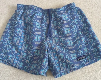 Pantalones Cortos Patagonia Baggies Para Mujer Pequeños Azul Sol Tinte Azul Actual 57059 * Foto 1 de 4