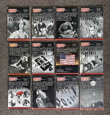 Vintage 1943 QST amateur radio magazine Short Wave CB HAM ARRL WWII propaganda - Image 1 of 4