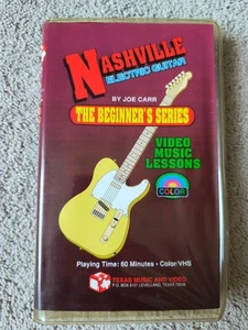 Nashville Electric Guitar: The Beginner's Series by Joe Carr (VHS) - Imagen 1 de 3