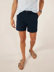 Chubbies  The Armadas navy elastic waist shorts 5.5 Size L - Picture 1 of 9