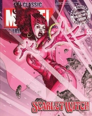 Figura Clásica Marvel Colección Eaglemoss 2007 Estatua #55 Bruja Escarlata Mag O Foto 1 de 2